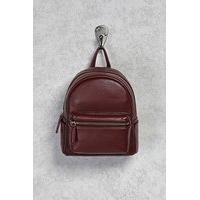 Faux Leather Backpack