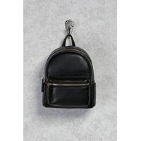 Faux Leather Backpack