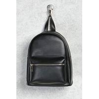 faux leather backpack