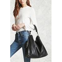 Faux Leather Shoulder Bag