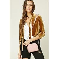 Faux Leather Quilted Crossbody