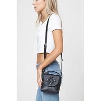 Faux Leather Stud Crossbody