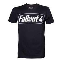 Fallout 4 Game Logo T-shirt Size L