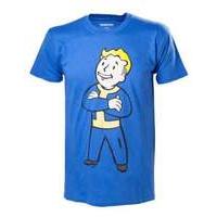 Fallout 4 Vault Boy Crossed Arms T-Shirt - X-Large