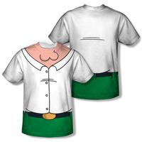 family guy peter griffin costume tee frontback print