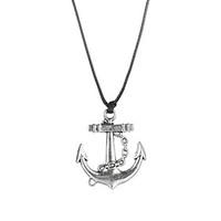 Fashion Stainless Steel Anchor Pendant Necklace Christmas Gifts