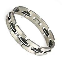 Fashion Charm Wrap Bangle Wristband 304 Stainless Steel Men\'s Bracelet Christmas Gifts