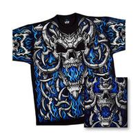 Fantasy - Blue Flame Skull