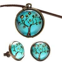 Fashion Peace Tree Shape(Includes NecklaceEarrings)Jewelry Set