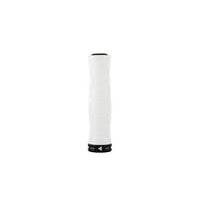 Fabric Semi Ergo Lock-On Grips | White