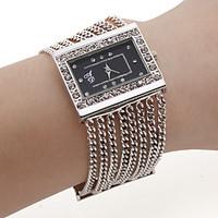 Fashion Alloy Band Quartz Bracelet Watch For Women Cool Watches Unique Watches