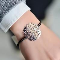 Fashion Women Butterfly Stamping Elastic Bracelet Christmas Gifts