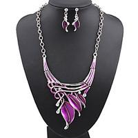 Fashion Acrylic Jewelry Set Necklace/Earrings Daily / Casual 1set for Women