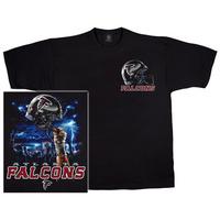 Falcons Logo Sky Helmet