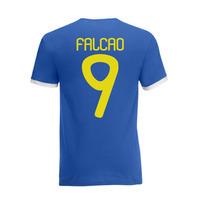 falcao colombia ringer tee blue