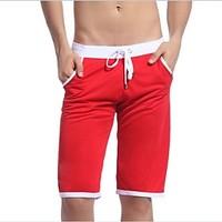 Fashion Men\'s Sports Shorts 100% Fast Dry Polyester Men Comfy GYM Running Short Pants Man Loose Basketball Shorts