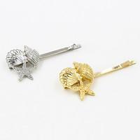 Fashion Europe Starfish Shell Hairpin Mermaid