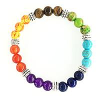 Fashion Natural Colorful Beads Beaded Bracelet