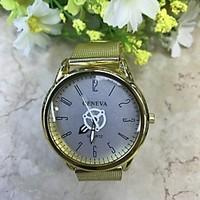 Fashion Watch Quartz Alloy Band Gold Brand JUBAOLI