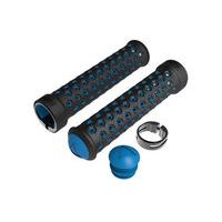 Fabric Lite Lock On Pro Grips | Black/Blue Other