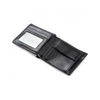 Faux Leather Wallet With Window