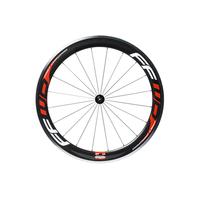 fast forward f6r 58mm carbonalloy front clincher wheel red
