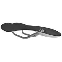 Fabric Scoop Flat Elite Saddle | Black/White