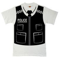 fancy dress t shirt police vest