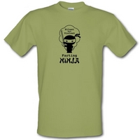 farting ninja male t shirt