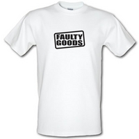 Faulty Goods male t-shirt.