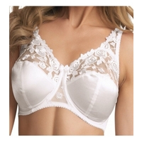 Fantasie Belle, White Ful Cup Bra Larger Size