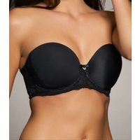 Fauve Rosa, Black U/W Strapless Moulded Bra