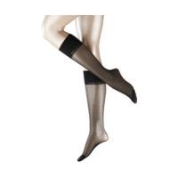 Falke Knee Women\'s socks Pure Matt Sensitive Top 20 den unifarben black (41712-3009)