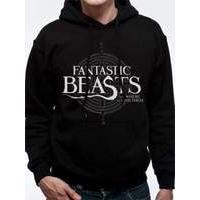 fantastic beasts symbol logo pullover hoodie x large