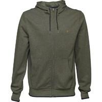 farah vintage mens hicks hoody palm marl