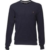 Farah Vintage Mens Ashcroft Waffle Sweatshirt True Navy