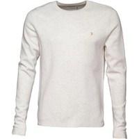 Farah Vintage Mens Stones Long Sleeve Milano Sweater Chalk Marl