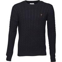 Farah Vintage Mens Lewes Sweater True Navy