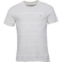 Farah Vintage Mens Dutchy Short Sleeve T-Shirt Ecru