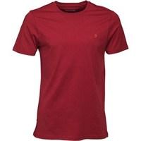 Farah Vintage Mens Denny Slim Fit Marl T-Shirt Warm Red Marl