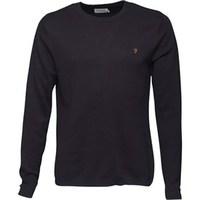 Farah Vintage Mens Stones Milano Long Sleeve T-Shirt True Navy