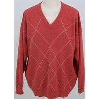 Faldo by Pringle, size L red v-neck sweater