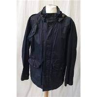 fat face size m blue waxed jacket