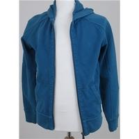 Fat Face, size XS blue zipped hooded top