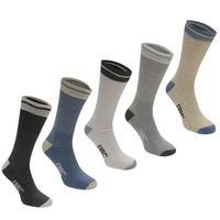 Fabric Sport Marl Socks 5 Pack Mens