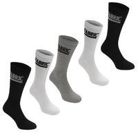 fabric sport socks 5 pack mens