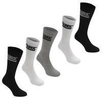 fabric sport socks 5 pack mens