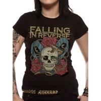Falling In Reverse - Snakes Women\'s XX-Large T-Shirt - Black