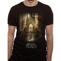 Fantastic Beasts - Hall Unisex X-Large T-Shirt - Black