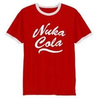 Fall Nuka Cola Logo Men\'s XX-Large T-Shirt - Red